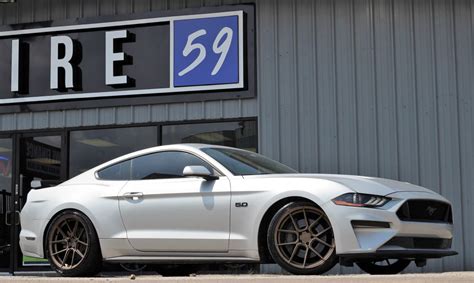 Ford Mustang Gt S550 Silver Ferrada F8 Fr8 Wheel Wheel Front