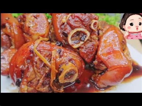 Humba Recipe Pata Ng Baboy Napakalambot At Napakasarap YouTube