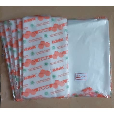 Jual PLASTIK PE CAP JERUK UK 1 KG 1 IKAT Shopee Indonesia