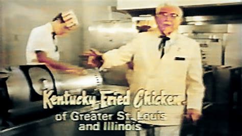 Kentucky Fried Chicken Colonel Sanders Commercial 1976 Youtube