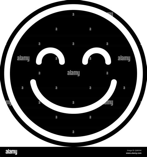 Emoji smile icon symbol smiley face with tongue Black and White Stock Photos & Images - Alamy