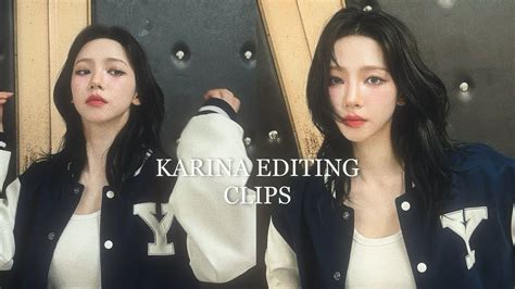 Karina AESPA Editing Clips Cute Hot YouTube