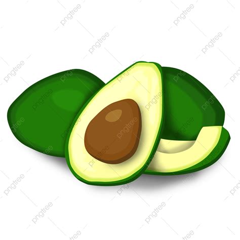 Avocados PNG Image Simple Avocado Vector Simple Avocado Vector PNG