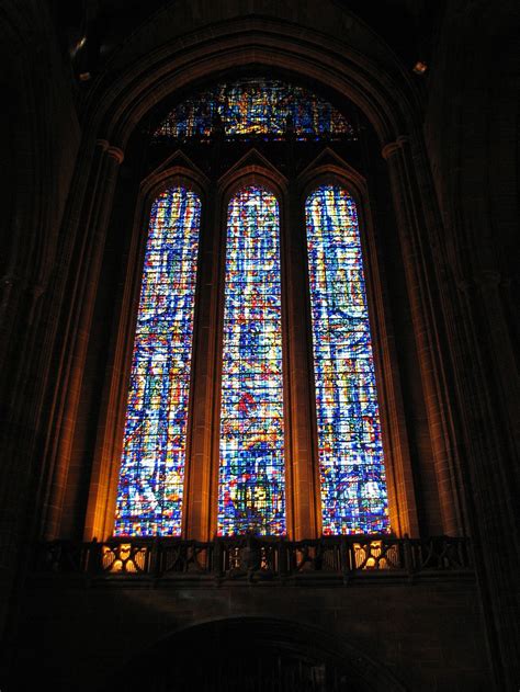 Stained Glass Window In The Liverpool Cathedral Smithsonian Photo