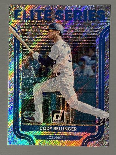 Yahooオークション 2022 Donruss Cody Bellinger Elite Series Rapt