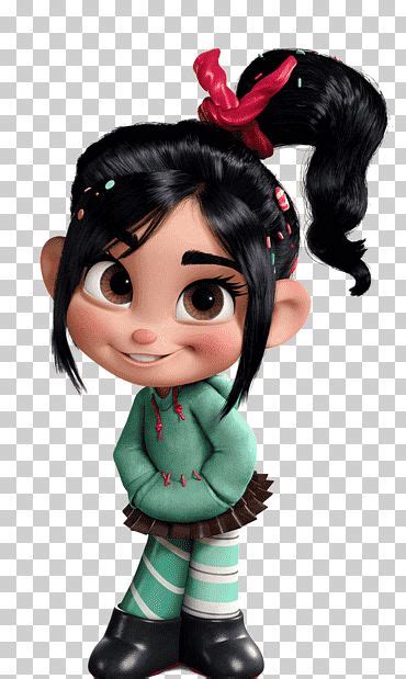 Vanellope von Schweetz Character Animation, wreck it ralph, miscellaneous, black Hair, cartoon ...