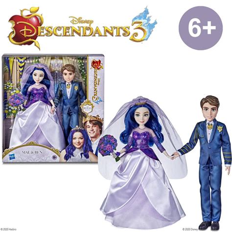 Disney Descendants Mal and Ben Dolls, Inspired by Disney The Royal ...