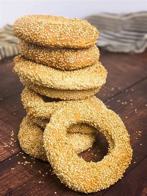 Greek Koulouria Sesame Seed Bagels Recipe Mamazilla