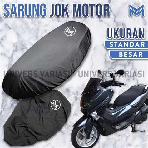 Jual JOK MOTOR PELINDUNG DUDUKAN MOTOR MATIC 2 UKURAN POLOS COVER JOK