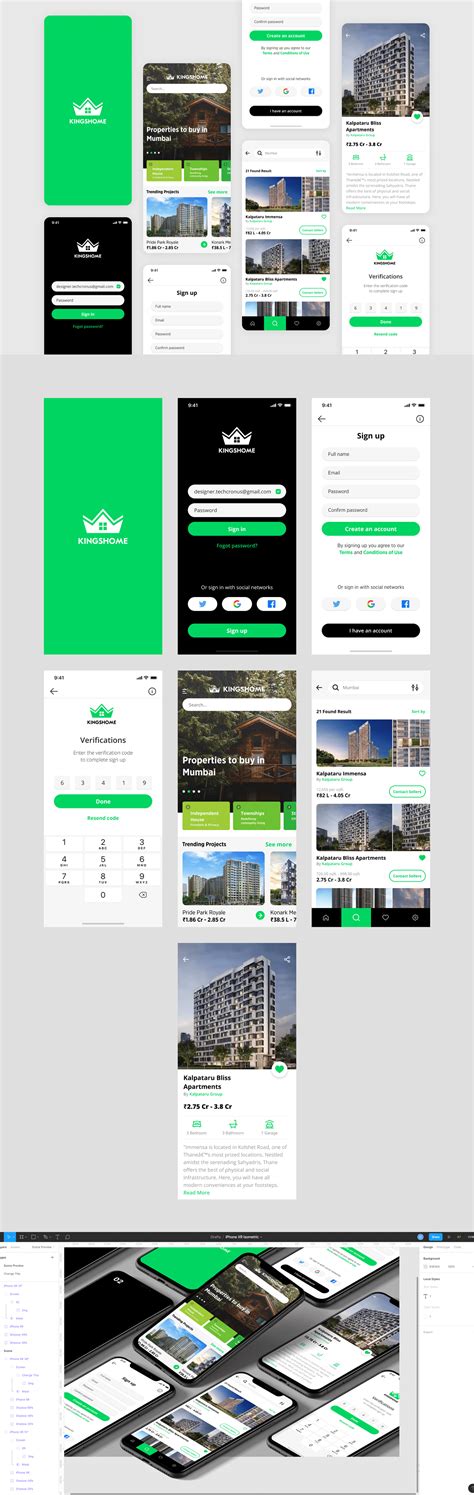 Real Estate Mobile App Ui Design On Behance