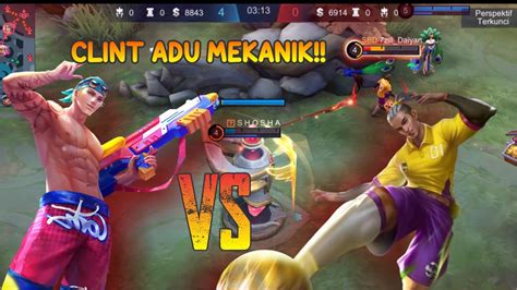 Clint Vs Bruno Adu Mekanik Mobile Legend Gendut Gaming Youtube