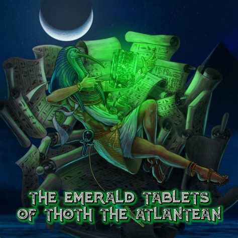 The Emerald Tablets Of Thoth The Atlantean Altrusian Grace Media