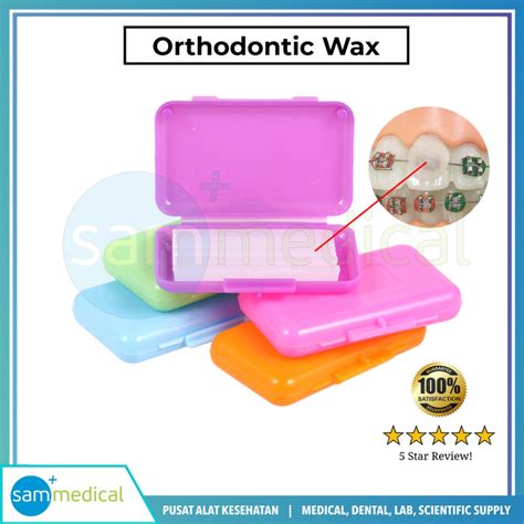 Jual Wax Orthodontic Ortho Wax Pcs Ow Shopee Indonesia