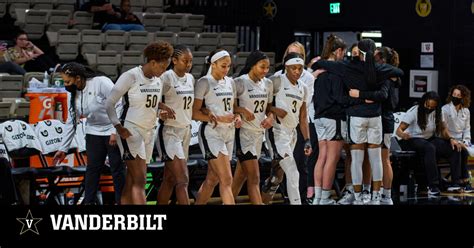 Vanderbilt Women's Basketball | Dores Commence SEC Play Against ...