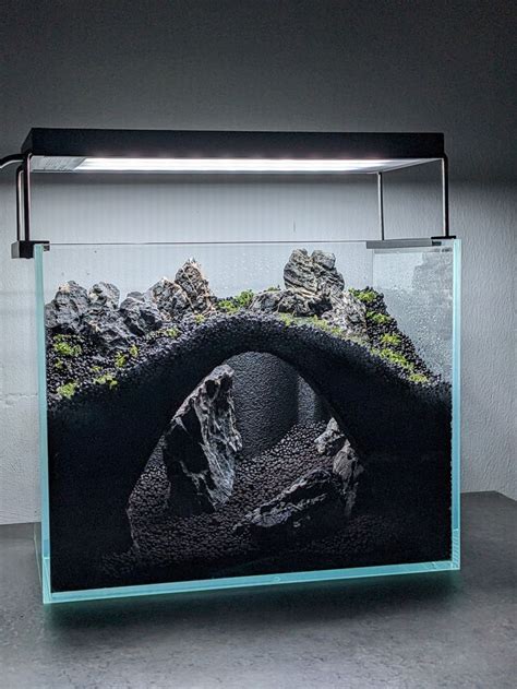 Aquarium Arched Underground Cave Tall Version Etsy Australia