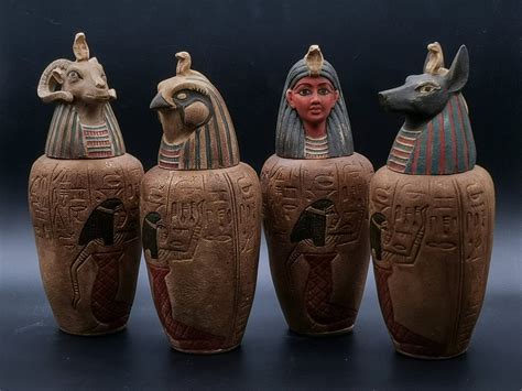 Canopic Jar Drawings Africa