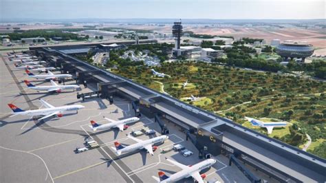 Modernizacija Beogradskog Aerodroma Pro Irenje Terminala Nova Poletno