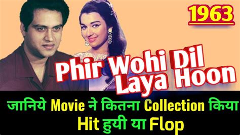 Phir Wohi Dil Laya Hoon Bollywood Movie Lifetime Worldwide Box