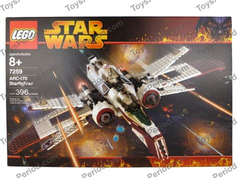 LEGO 7259 ARC-170 Starfighter Star Wars Clone Ship Set New Image Number 1