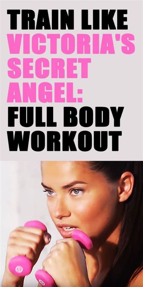 Adriana Lima full-body workout routine. #victoriassecret #modelworkout ...