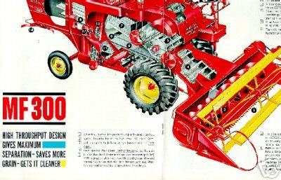 Massey Ferguson Mf Combine Sales Brochure