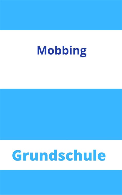 Mobbing Grundschule Arbeitsbl Tter Bungen