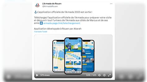 L Armada De Rouen Lance Une Nouvelle Application Pour Son Dition