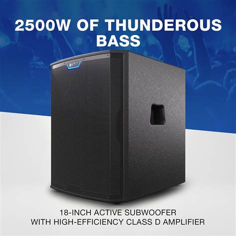 Jual Alto TS18S 18 Inch 2 500 Watt Powered Subwoofer FREE