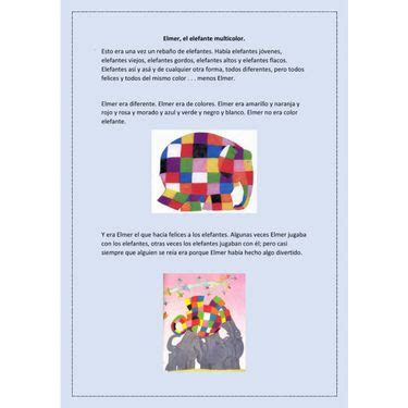 Book Creator Cuento Elmer El Elefante Multicolor