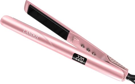 Amazon Flat Iron Hair Straightener And Curler Landot Ceramic