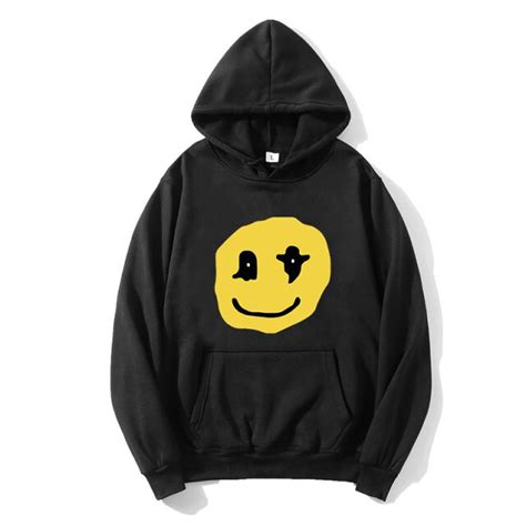 Kanye West Hoodie Printed Smile Hoodies Kanye West Shop