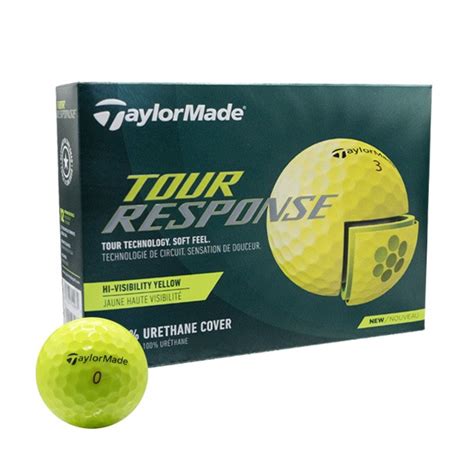 TaylorMade Tour Response Yellow Golf Balls | gimmeballs