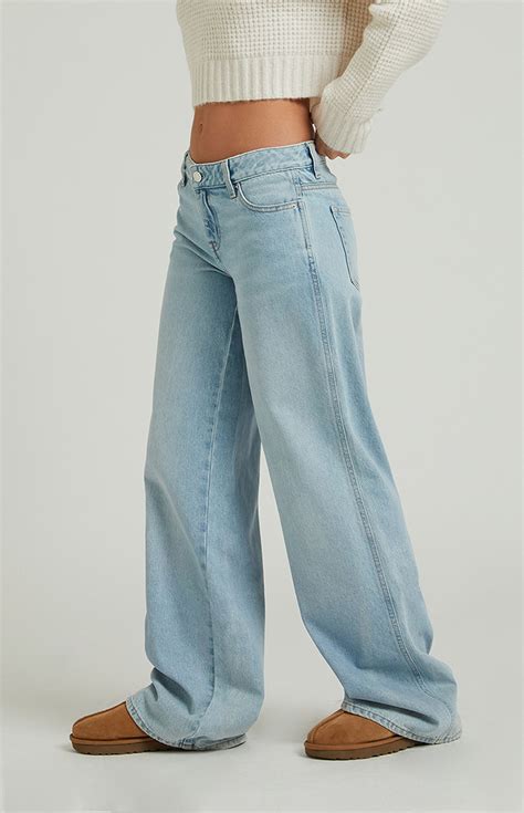 Pacsun Casey Indigo Low Rise Baggy Jeans Pacsun