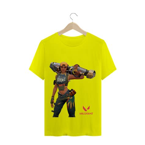 T Shirt Quality Camisa Raze Valorant Masculina Em