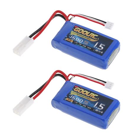 Unids Goolrc V Mah C Mini Tamiya Enchufe Lipo Bater A Para