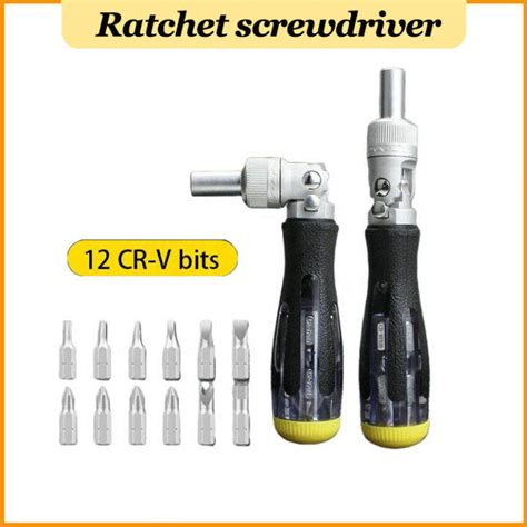 Ratchet Screwdriver Multi Angle Household In Ratchet Screwdriver