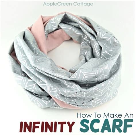 How To Make An Infinity Scarf Applegreen Cottage