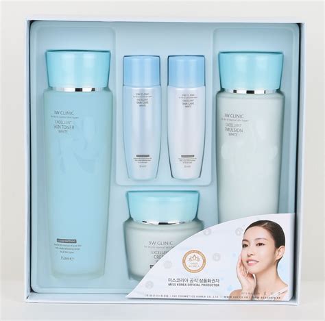 Наборы Exellent White Skin Care Set 3w Clinic Bb Maniakz