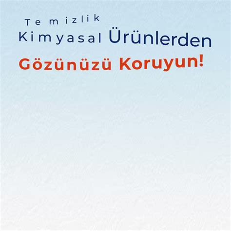 Dünyagöz Hastanesi on Twitter Ev temizliğinde kullanılan deterjan