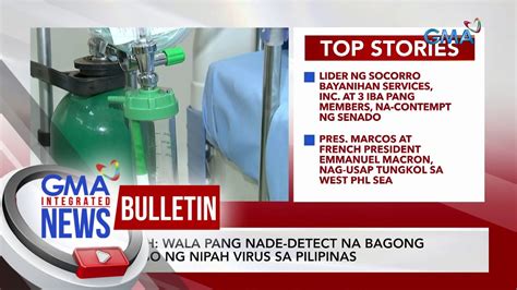 Doh Wala Pang Nade Detect Na Bagong Kaso Ng Nipah Virus Sa Pilipinas