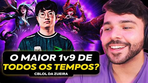 O Jogo Que O Route Fez O Maior V J Visto Na Hist Ria Do Cblol