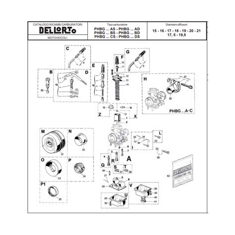 Malossi Carburator Kit Phbg Ad