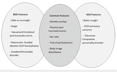 The Differences And The Common Features Between Ocd And Bdd Ocd