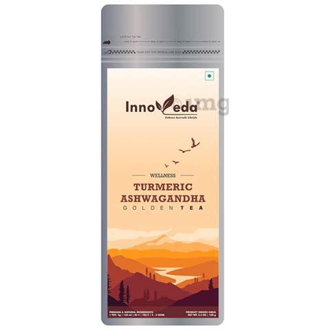 Innoveda Wellness Turmeric Ashwagandha Golden Tea Buy Packet Of 100 0