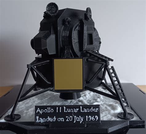 Apollo 11 lunar lander by runningturtle08 | Download free STL model ...