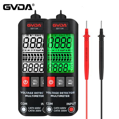 Gvda Develop A New Larger Lcd Voltage Detector Tester And Multimeter