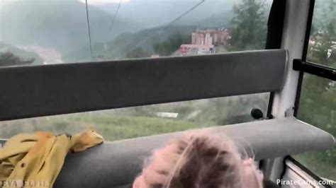 Blonde Wants Cum In Cable Car Eva Elfie