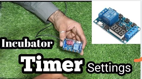How To Set Timer Incubator Timer Settings XY Jo2 Timer Setting YouTube