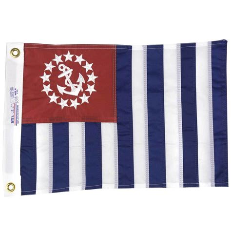 Us Power Squadron Flag 18”l X 12”w West Marine