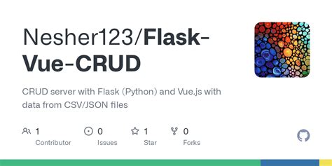 Github Nesher Flask Vue Crud Crud Server With Flask Python And